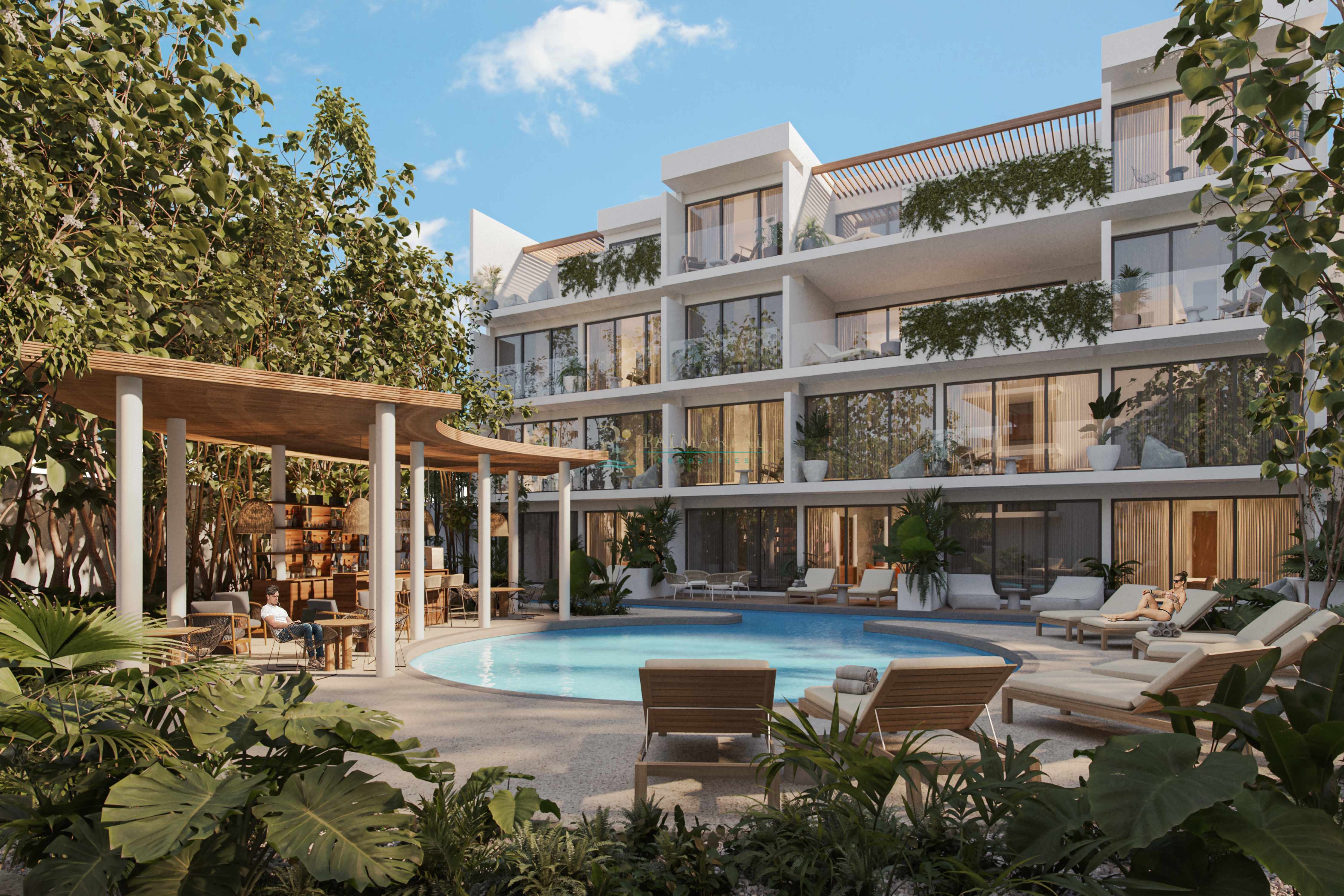 Property gallery Luxury Condos for Sale in Smart Communnity in Tulum